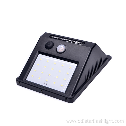 20 SMD outdoor sensor solar wall light